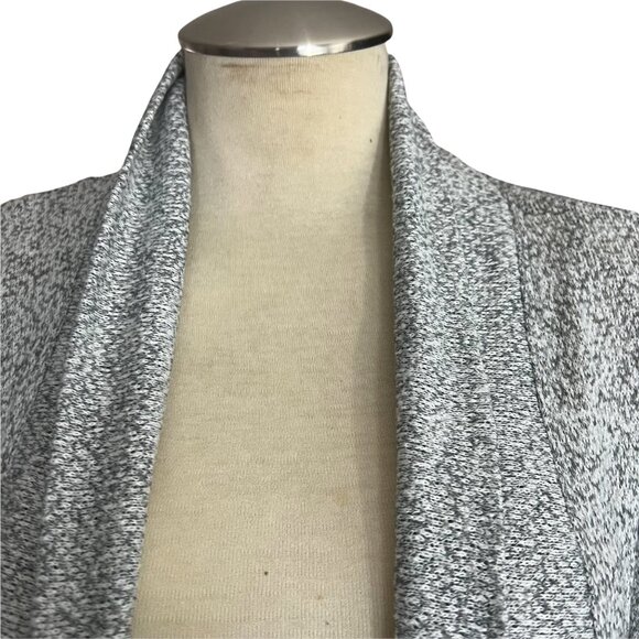 Aeropostale Cardigan PS Grey Round Hem Womens Open Front Sweater Sz Petite Small - Picture 5 of 10